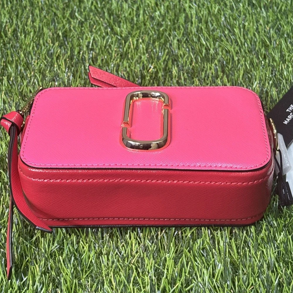 Marc Jacobs Snapshot Crossbody Bag‎ Trixie Multi Pink NWT  (No Strap)